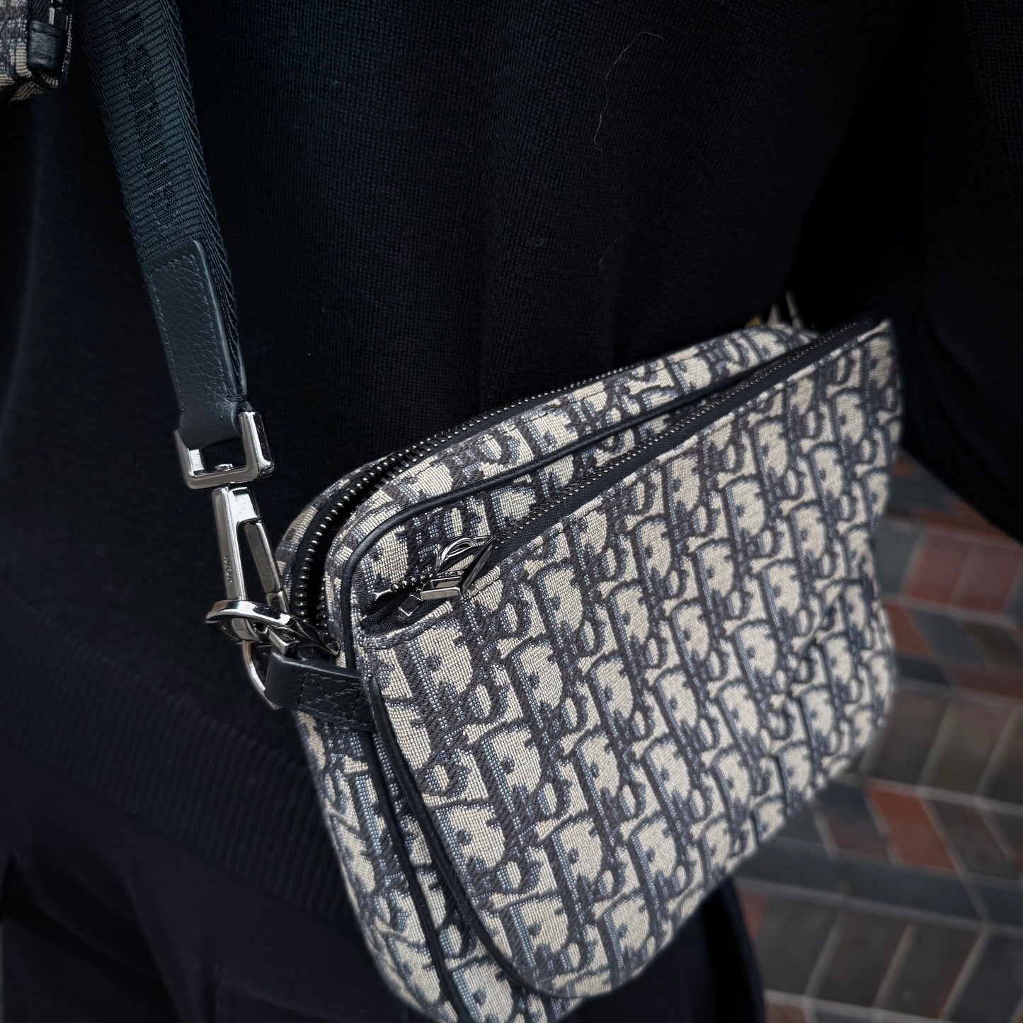 Dior Saddle Triple Pouch