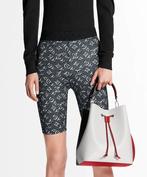 Louis Vuitton NéoNoé Bag Epi Leather White/Black