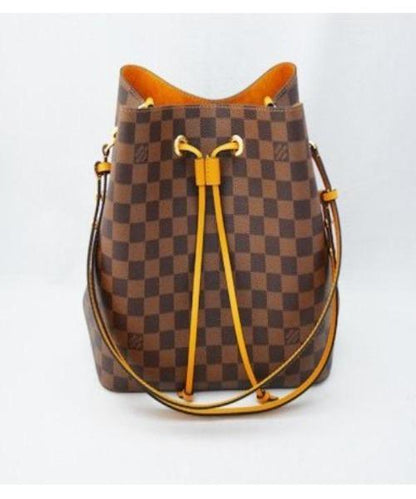 Louis Vuitton NéoNoé Bag Damier Ebene Safran