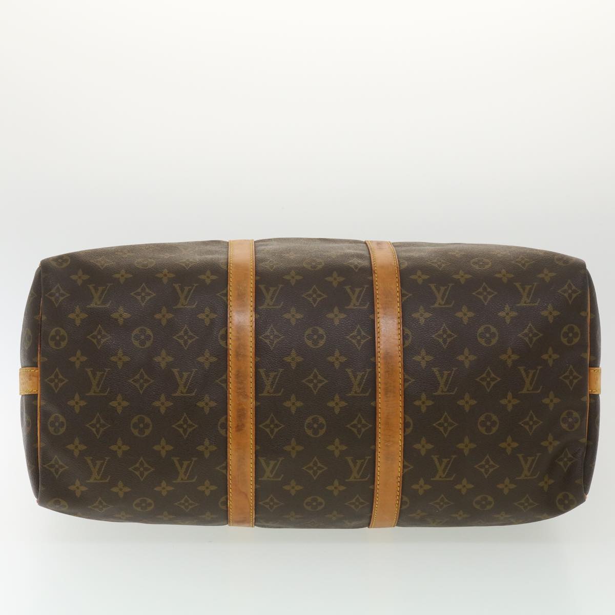 LOUIS VUITTON Monogram Keepall Bandouliere 50 Boston Bag M41416 LV Auth 38157