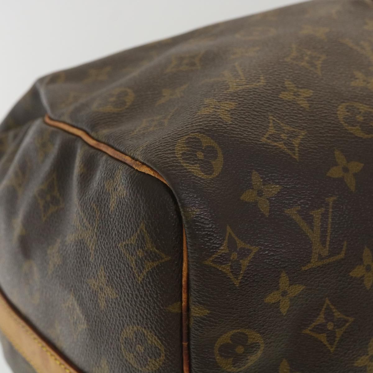 LOUIS VUITTON Monogram Keepall Bandouliere 50 Boston Bag M41416 LV Auth 38157