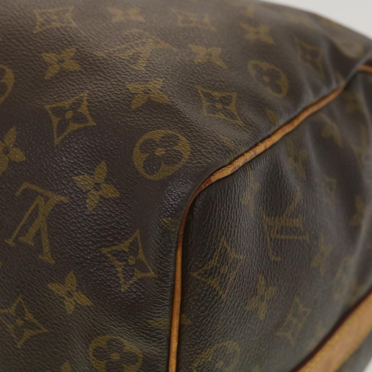 LOUIS VUITTON Monogram Keepall Bandouliere 50 Boston Bag M41416 LV Auth 38157