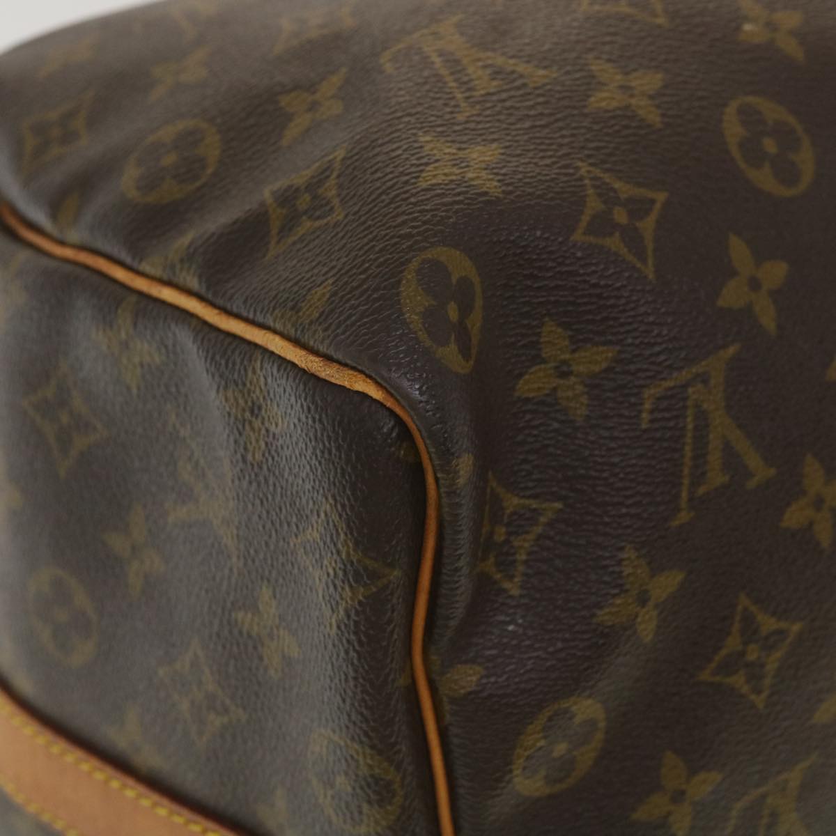 LOUIS VUITTON Monogram Keepall Bandouliere 50 Boston Bag M41416 LV Auth 38157