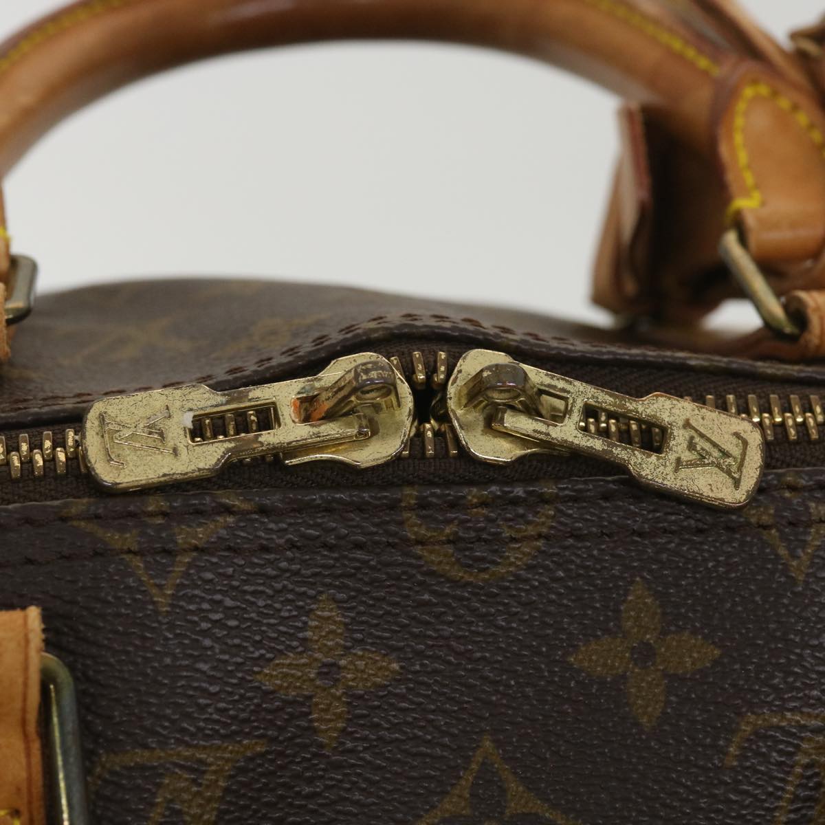 LOUIS VUITTON Monogram Keepall Bandouliere 50 Boston Bag M41416 LV Auth 38157