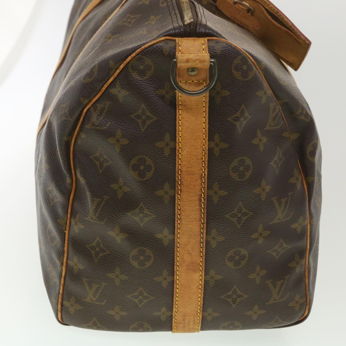 LOUIS VUITTON Monogram Keepall Bandouliere 50 Boston Bag M41416 LV Auth 38157
