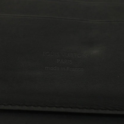 LOUIS VUITTON Damier Infini Atoll Travel Case Onyx N41380 LV Auth 38197