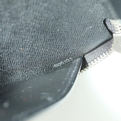 LOUIS VUITTON Damier Graphite Zippy Organizer Long Wallet N63077 LV Auth 38242