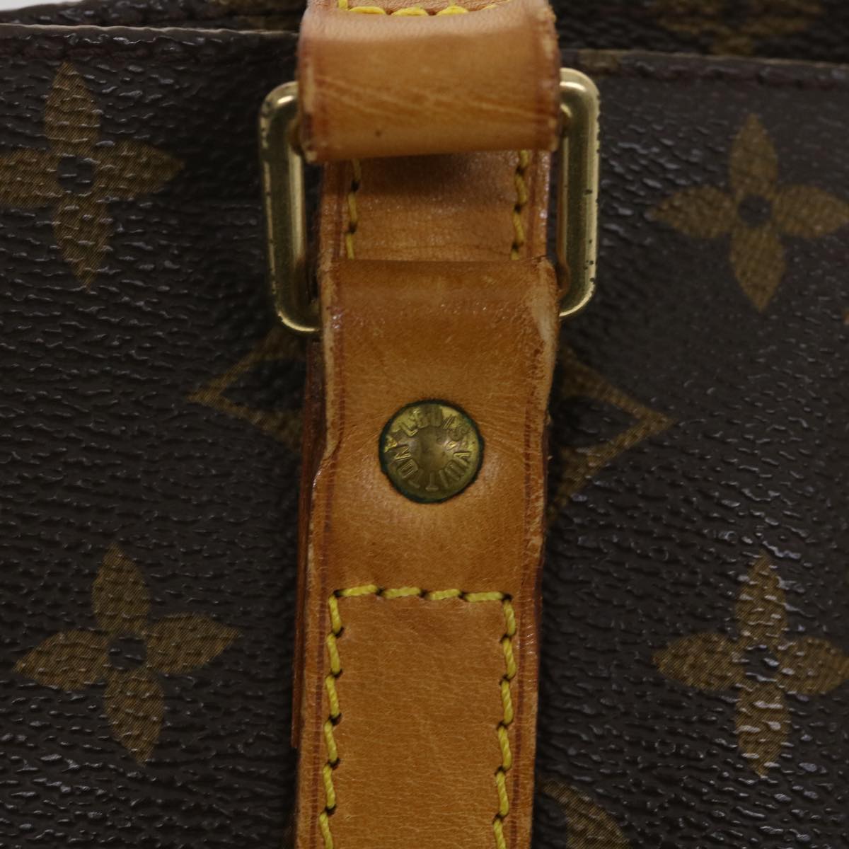 LOUIS VUITTON Monogram Sac Shopping Tote Bag M51108 LV Auth 38337