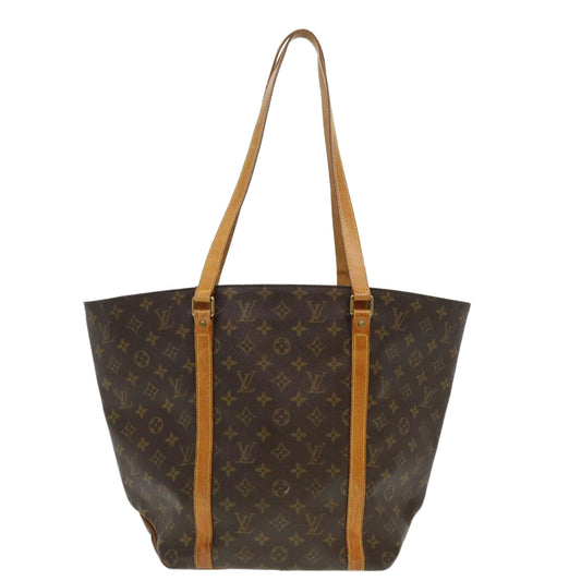 LOUIS VUITTON Monogram Sac Shopping Tote Bag M51108 LV Auth 38461