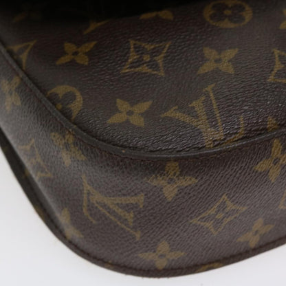 LOUIS VUITTON Monogram Saint Cloud GM Shoulder Bag M51242 LV Auth 38691