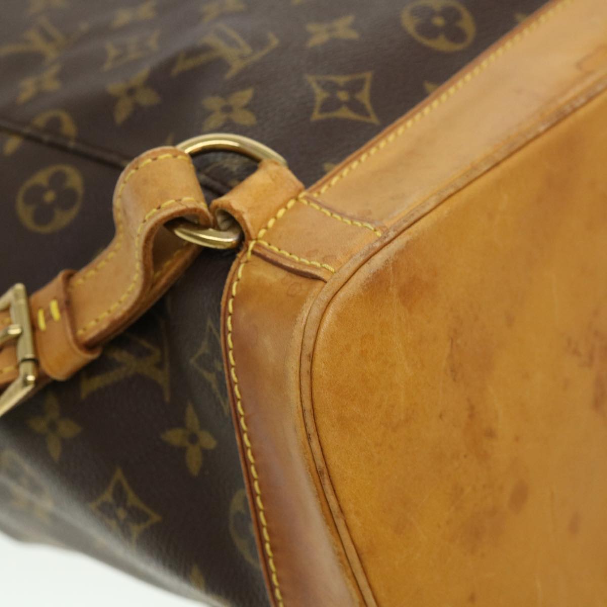 LOUIS VUITTON Monogram Montsouris GM Backpack M51135 LV Auth 38762