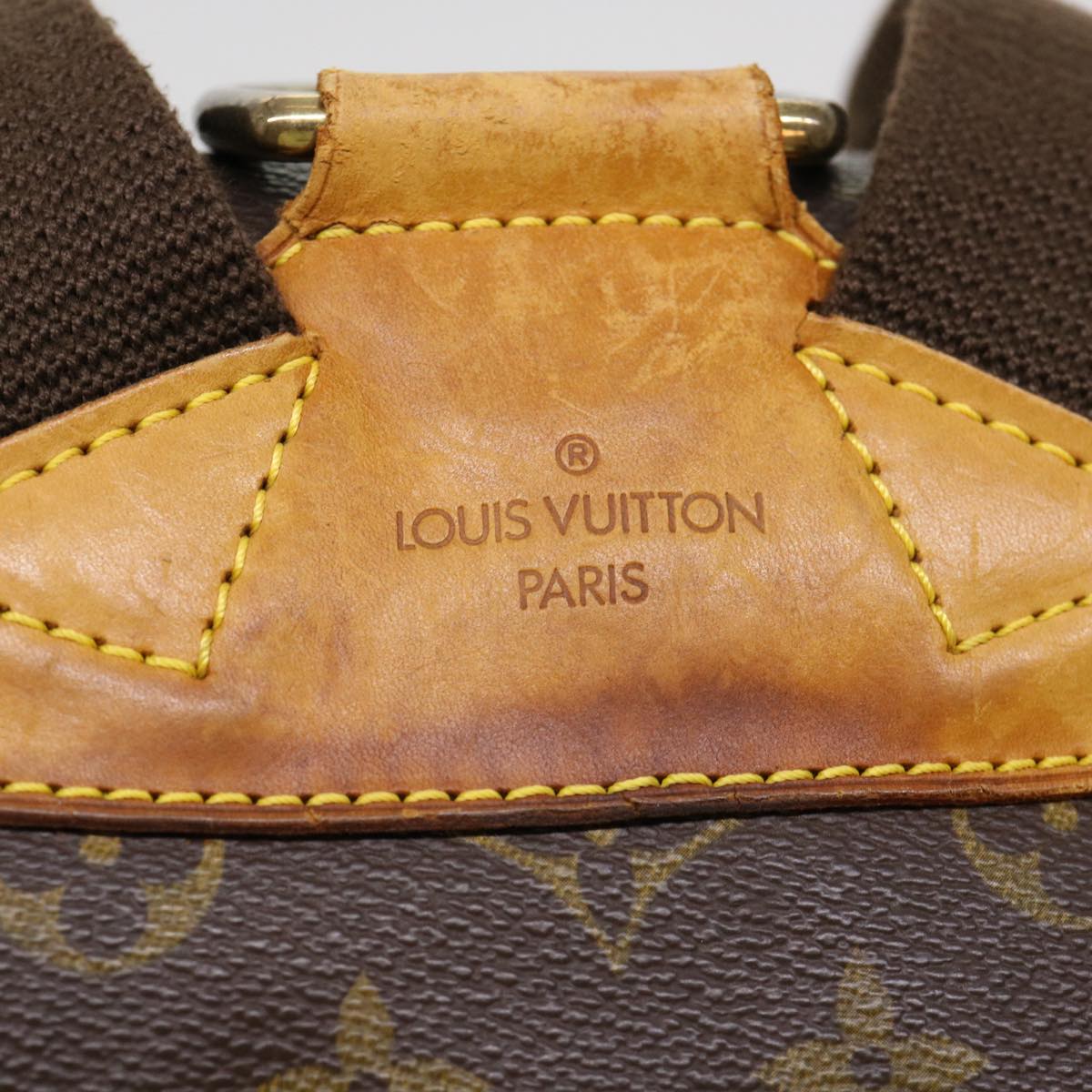 LOUIS VUITTON Monogram Montsouris GM Backpack M51135 LV Auth 38762