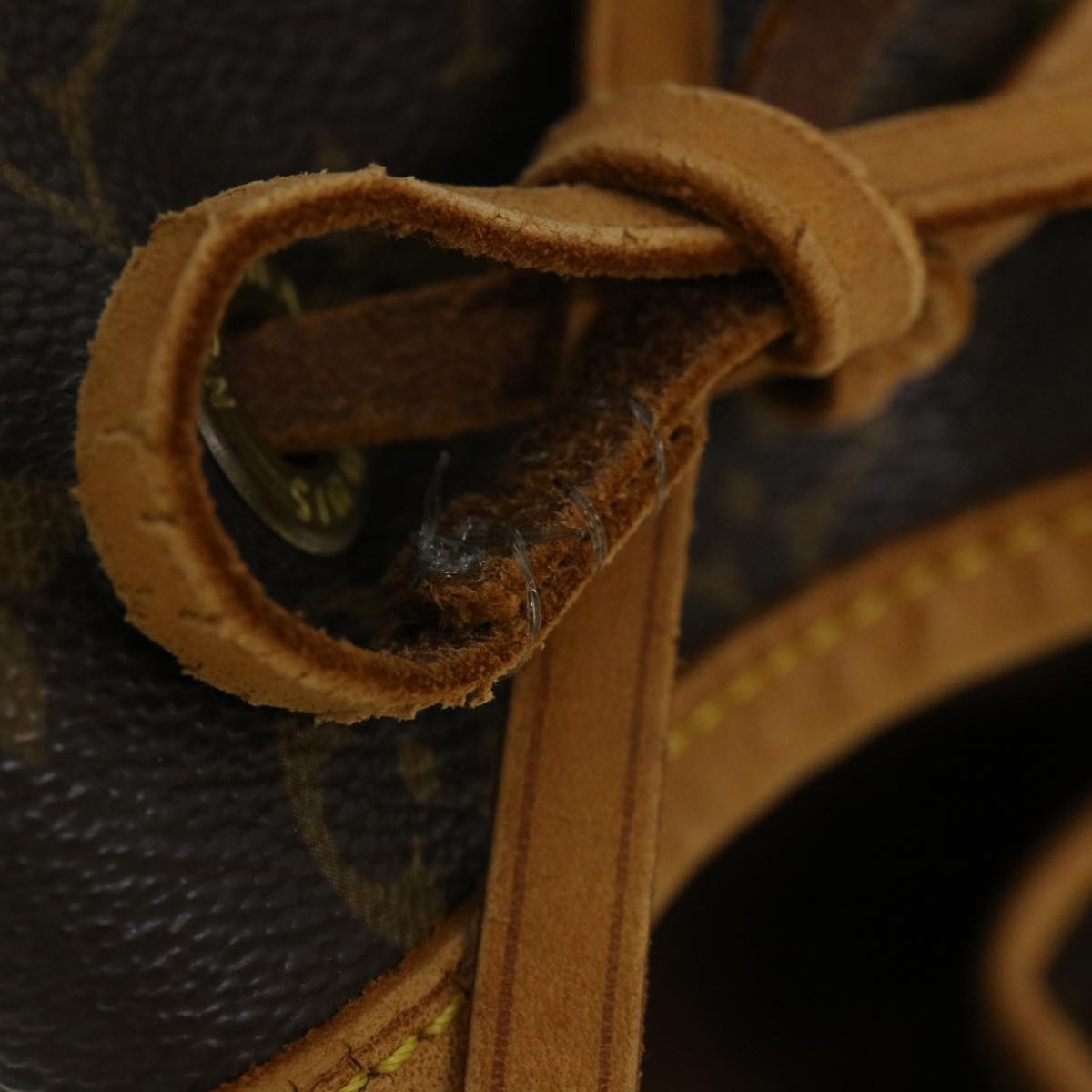 LOUIS VUITTON Monogram Montsouris GM Backpack M51135 LV Auth 38762