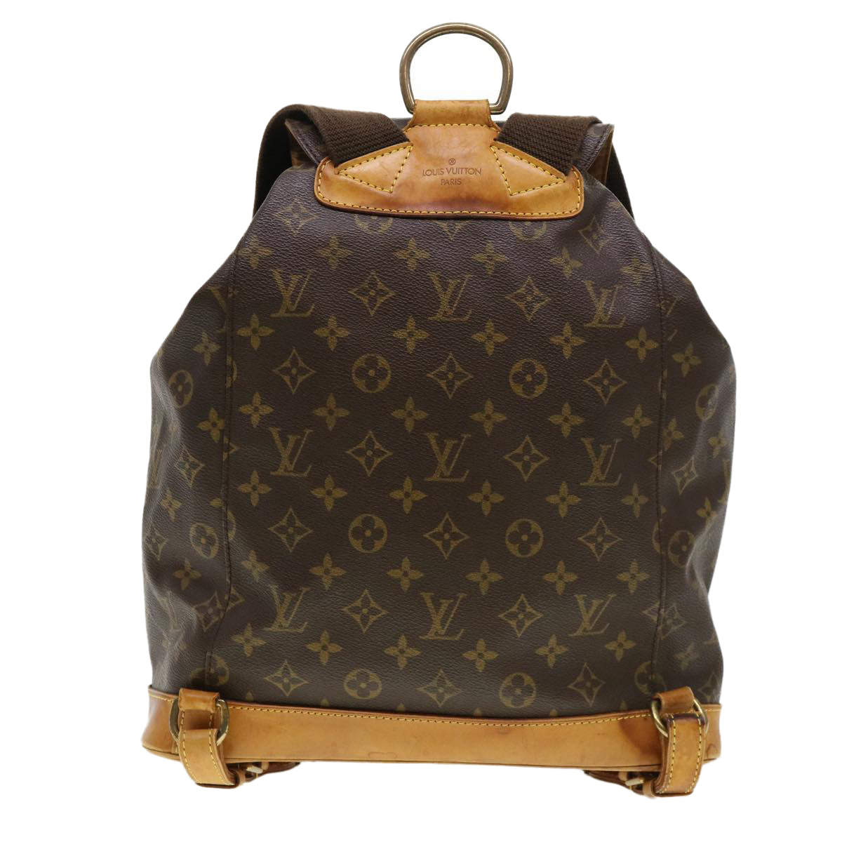LOUIS VUITTON Monogram Montsouris GM Backpack M51135 LV Auth 38762
