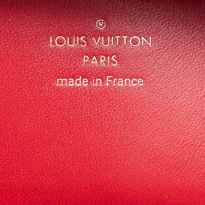 LOUIS VUITTON Damier Denim Patchwork Twist MM Crossbody Bag