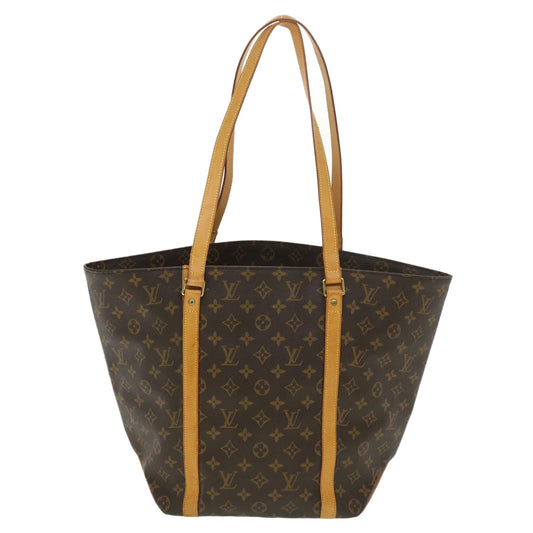 LOUIS VUITTON Monogram Sac Shopping Tote Bag M51108 LV Auth 39106