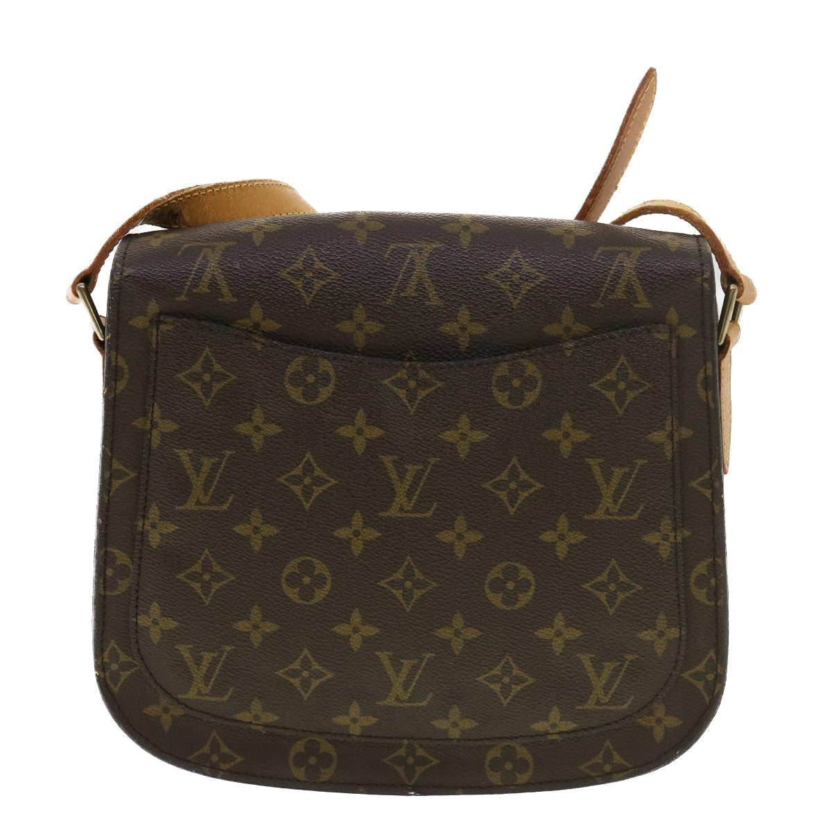 LOUIS VUITTON Monogram Saint Cloud GM Shoulder Bag M51242 LV Auth 39298