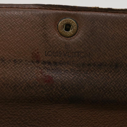 LOUIS VUITTON Monogram Portefeiulle Sarah Long Wallet M66556 LV Auth 39485