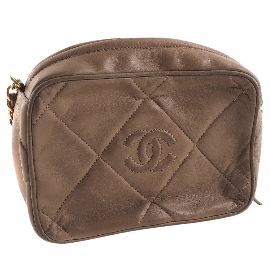 Chanel Leather Brown Shoulder Bag 5