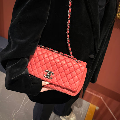 Chanel Iridescent Calfskin New Bubble Quilt Flap Bag