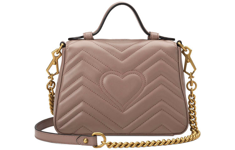 (WMNS) GUCCI MarmontSingle Shoulder Bag miniNude 547260-DTDIT-5729