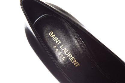 YSL Black Pointed Toe Heels SZ 37