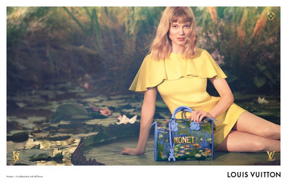 Sac "Monet" Louis Vuitton x Jeff Koons