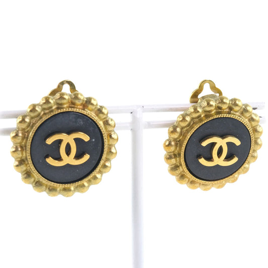 CHANEL CHANEL COCOMARK EARLING   G  Black 95P  27.0g COCO Mark