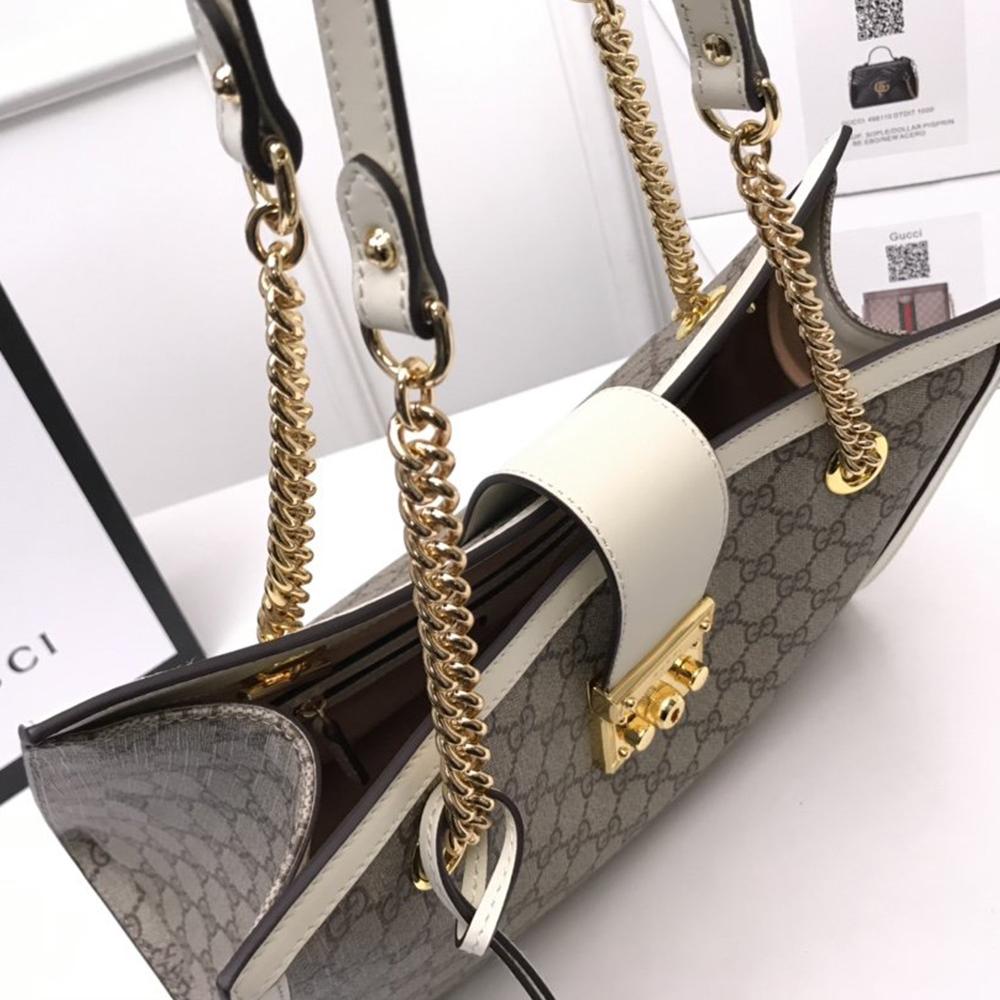 Gucci Padlock small GG shoulder bag