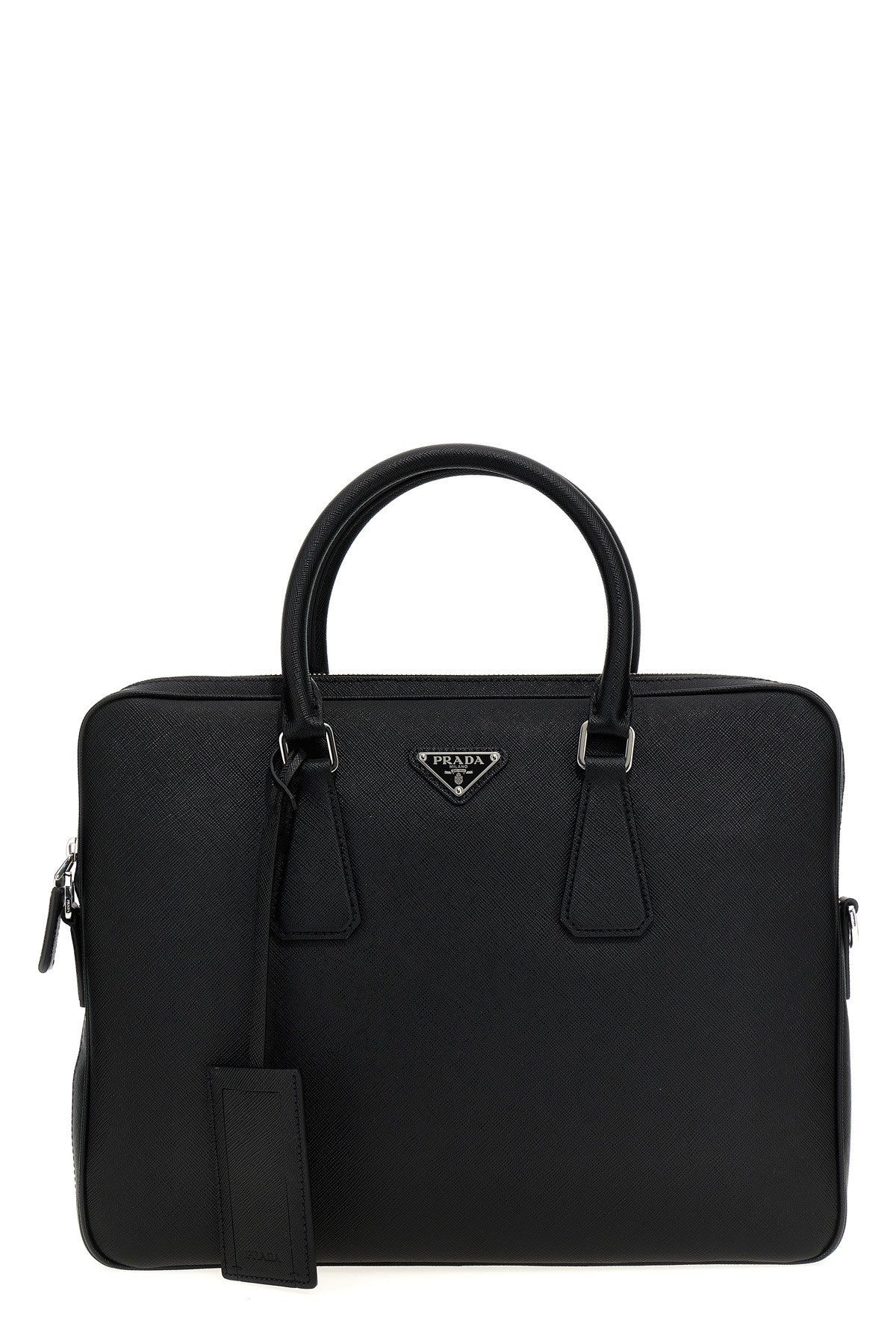 Prada Men Saffiano Handbag