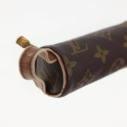 LOUIS VUITTON Monogram Etui 3 Ball de Golf Pouch M58249 LV Auth 40118