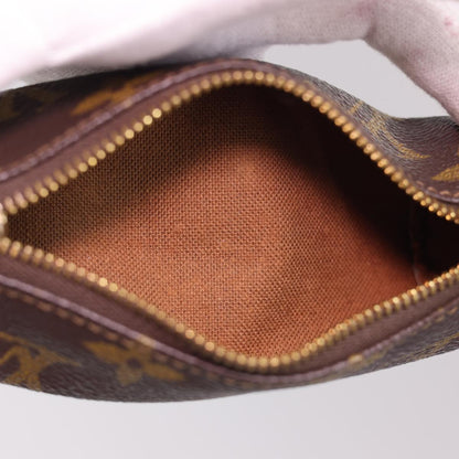 LOUIS VUITTON Monogram Etui 3 Ball de Golf Pouch M58249 LV Auth 40118