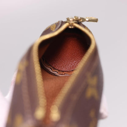 LOUIS VUITTON Monogram Etui 3 Ball de Golf Pouch M58249 LV Auth 40118