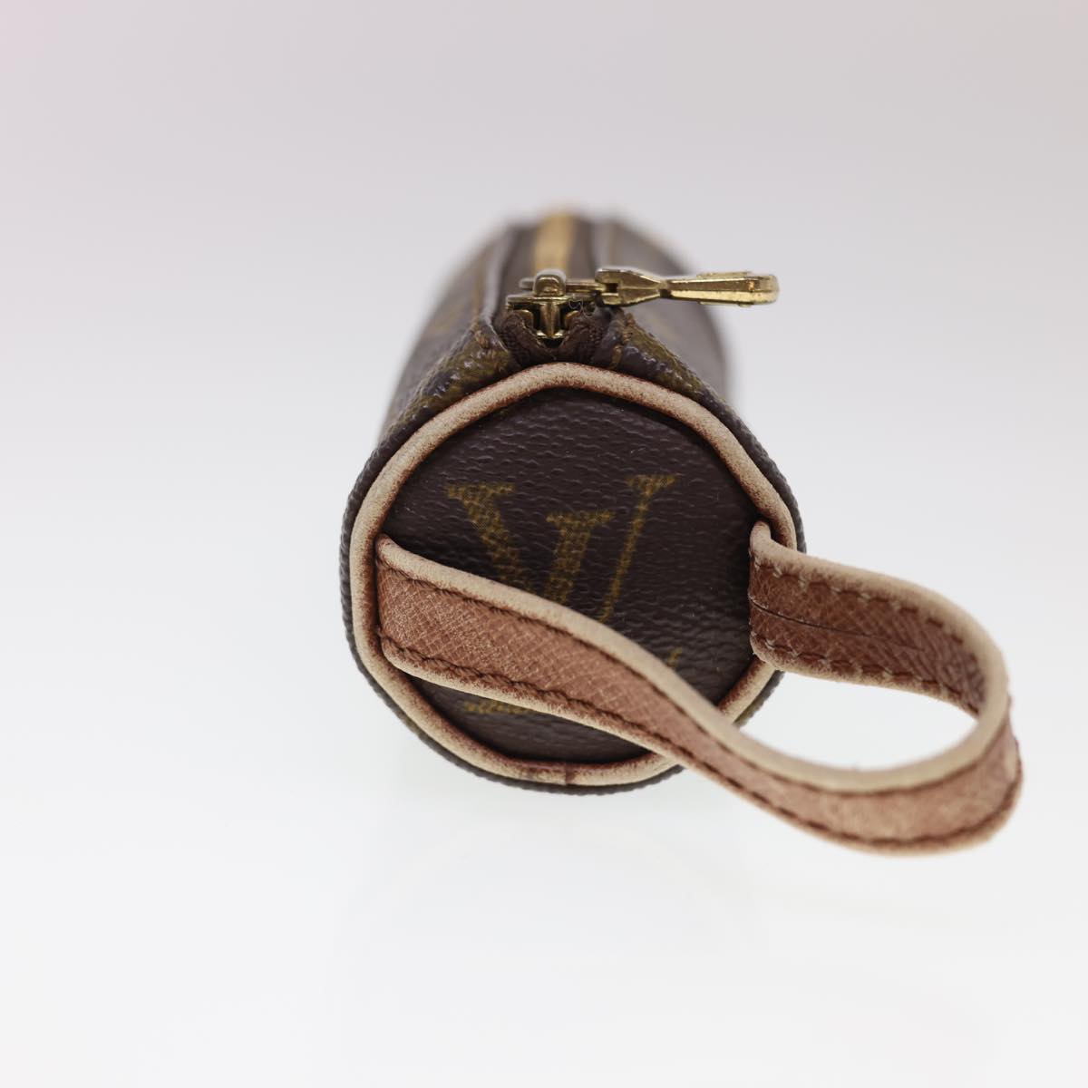 LOUIS VUITTON Monogram Etui 3 Ball de Golf Pouch M58249 LV Auth 40118