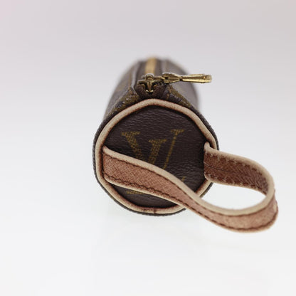 LOUIS VUITTON Monogram Etui 3 Ball de Golf Pouch M58249 LV Auth 40118