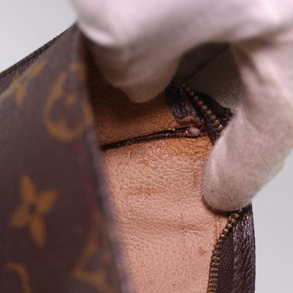 LOUIS VUITTON Monogram Poche Toilette 15 Pouch M47546 LV Auth 40511