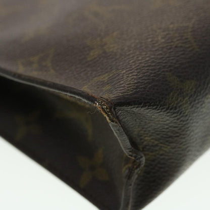 LOUIS VUITTON Monogram Poche Toilette 26 Pouch M47542 LV Auth 40574