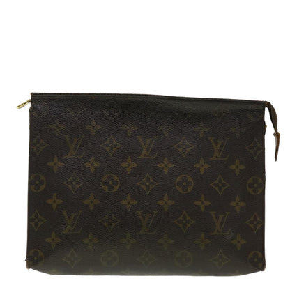LOUIS VUITTON Monogram Poche Toilette 26 Pouch M47542 LV Auth 40574