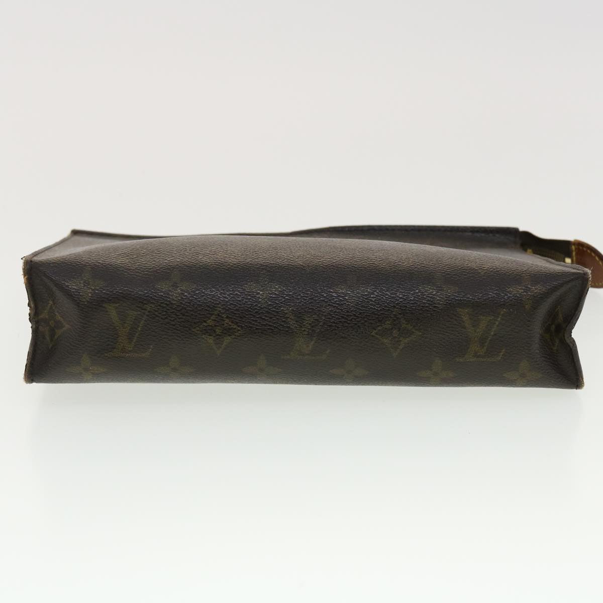 LOUIS VUITTON Monogram Poche Toilette 26 Pouch M47542 LV Auth 40574