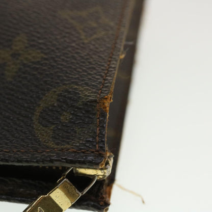 LOUIS VUITTON Monogram Poche Toilette 26 Pouch M47542 LV Auth 40575