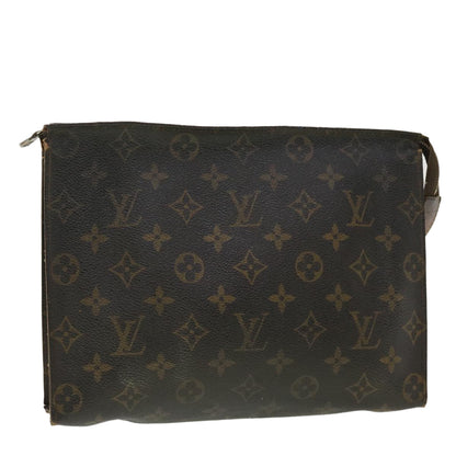 LOUIS VUITTON Monogram Poche Toilette 26 Pouch M47542 LV Auth 40640
