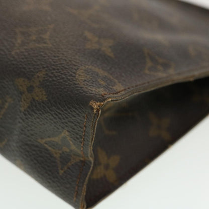LOUIS VUITTON Monogram Poche Toilette 26 Pouch M47542 LV Auth 40640