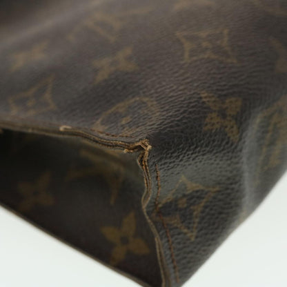 LOUIS VUITTON Monogram Poche Toilette 26 Pouch M47542 LV Auth 40640