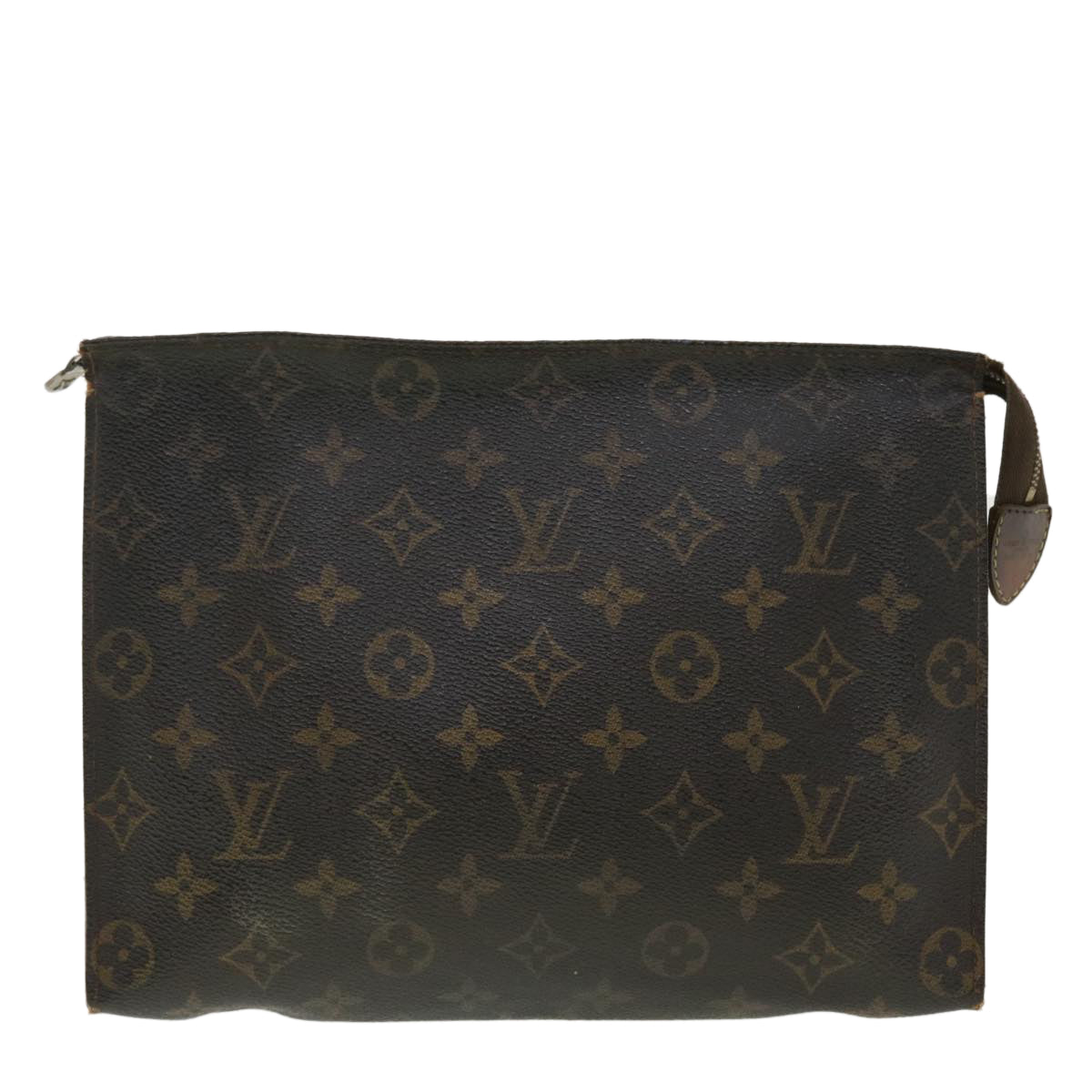LOUIS VUITTON Monogram Poche Toilette 26 Pouch M47542 LV Auth 40640