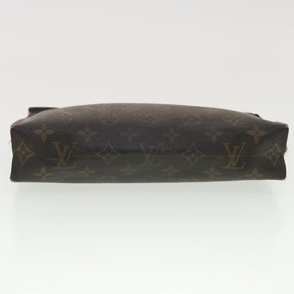 LOUIS VUITTON Monogram Poche Toilette 26 Pouch M47542 LV Auth 40640