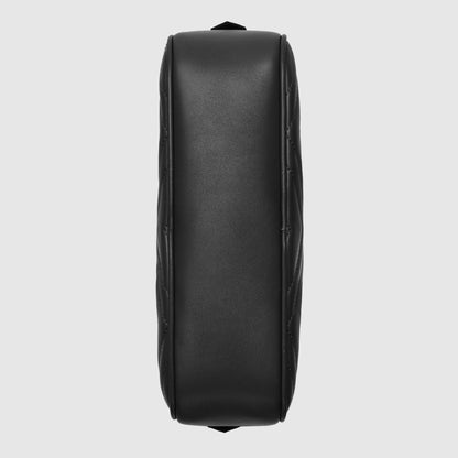 Gucci GG Marmont Small Matelassé Shoulder Bag Black
