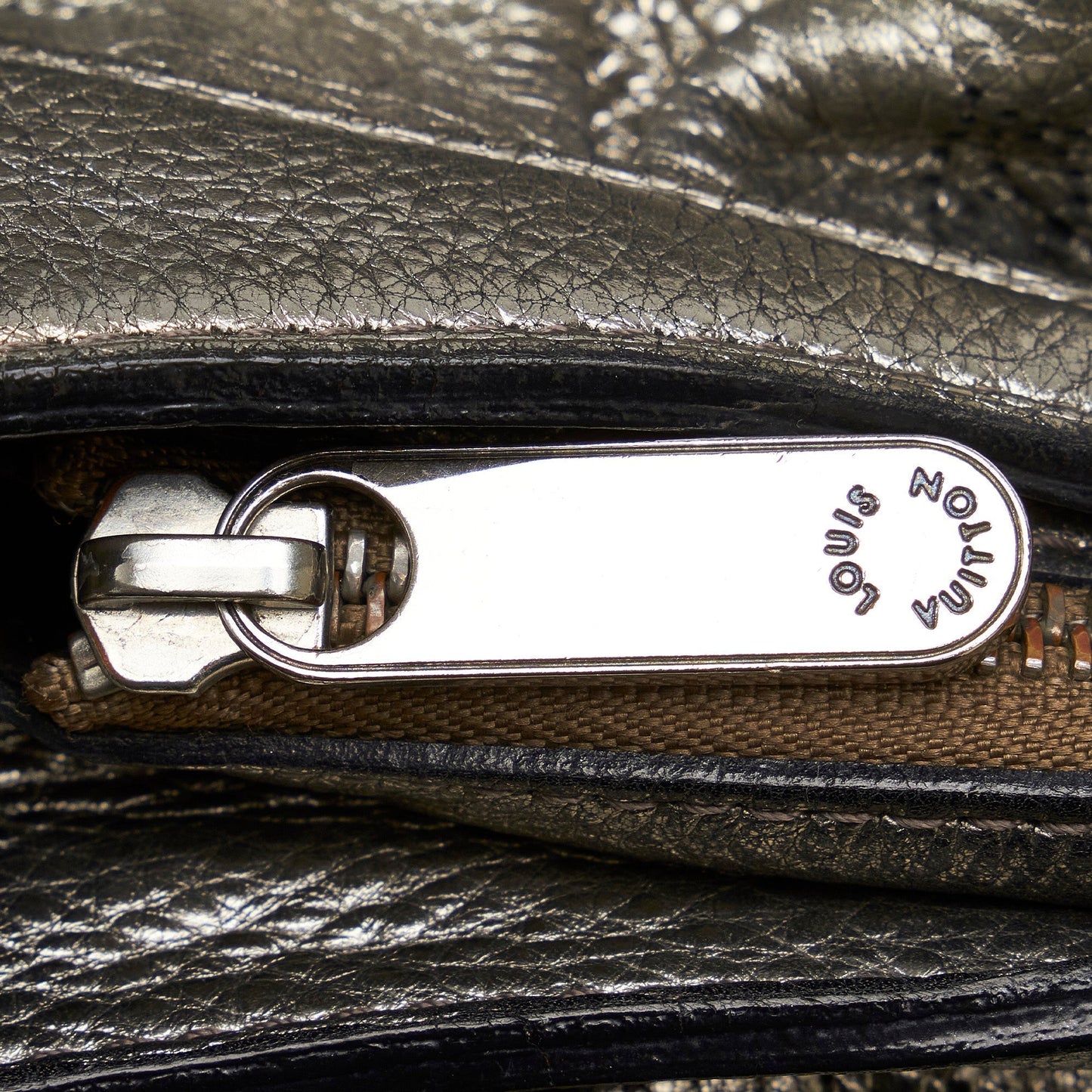 LOUIS VUITTON Monogram Mahina XS Crossbody Bag