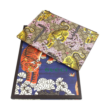 Gucci GG Supreme Bengal Zip Pouch Ltd Edition