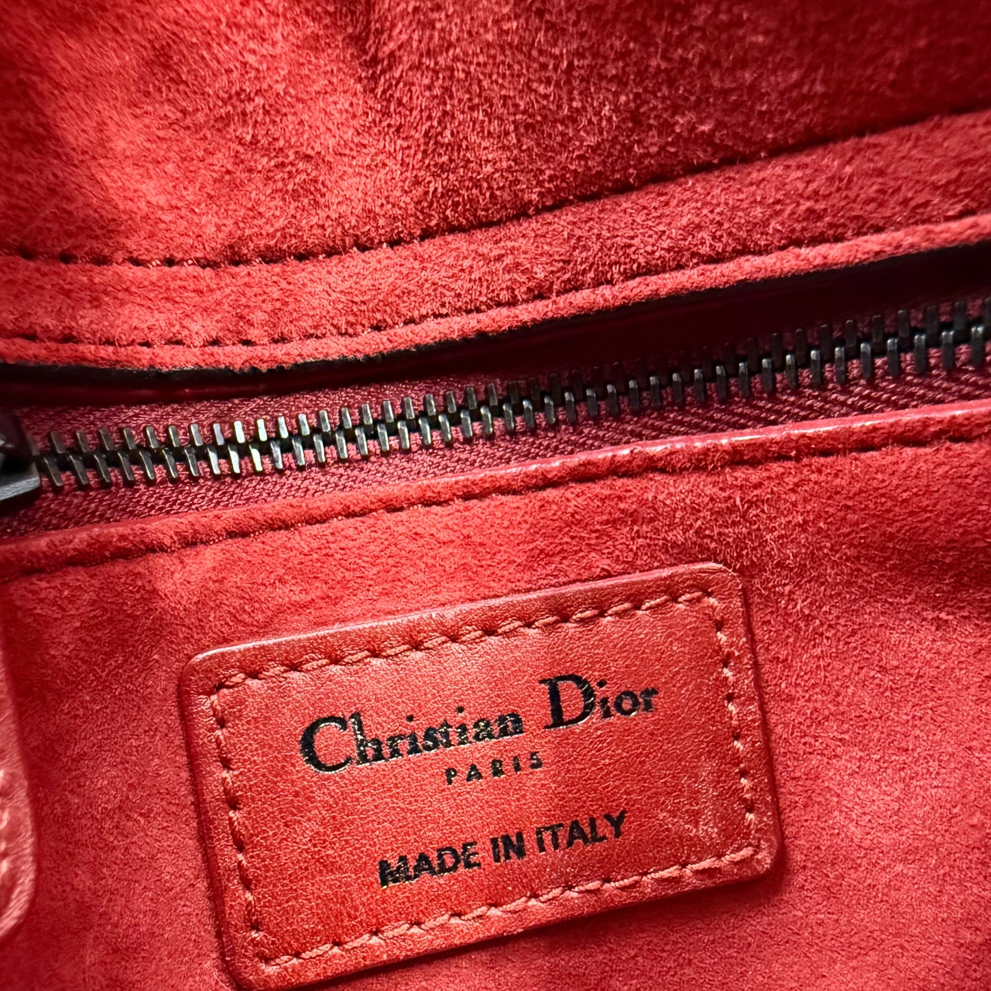 Christian Dior Cruise Collection Mini Studded Flower Ladydior Bag