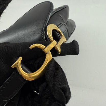 Christian Dior Goat Leather Mini Saddle Bag